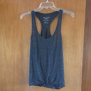 American Eagle Outfitters Charcoal Tank Top